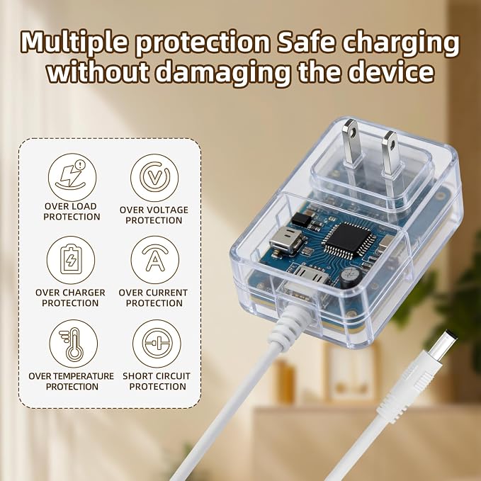 12V Power Adapter for the Levoit Core Mini Air Purifier，Can be Used as a Direct - Image 6