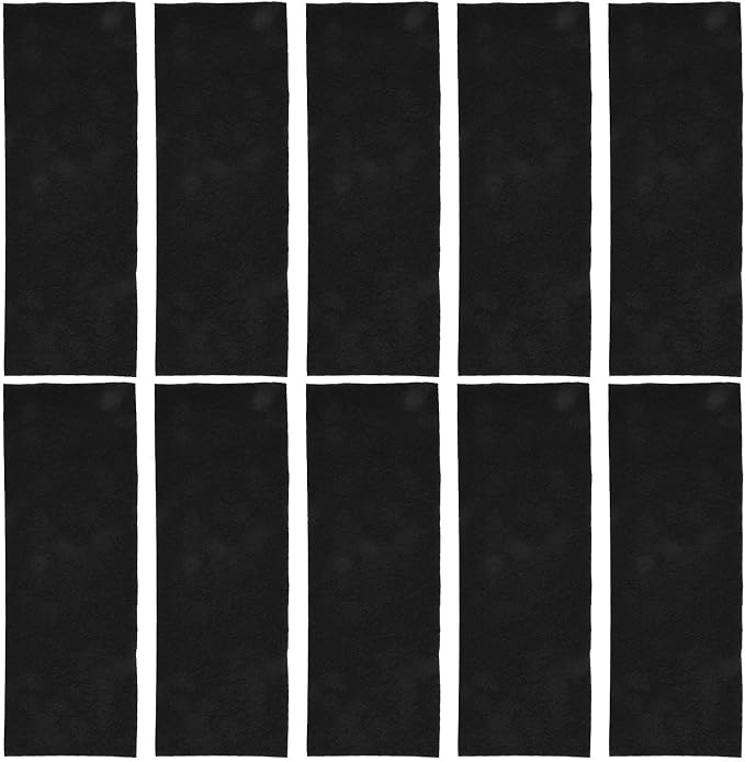 10PCS Activated Carbon Ventilation Filter Pads 4"x12" - Image 8