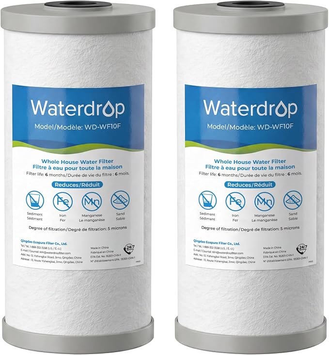 Waterdrop WF10F Whole House Water Filter, Compatible by Waterdrop