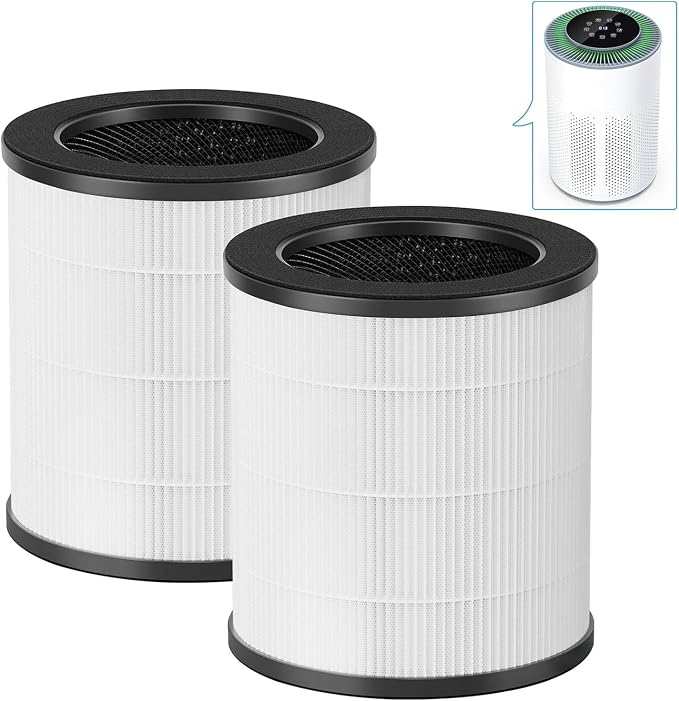 2 Pack A2 Replacement Filter Compatible by Volvian