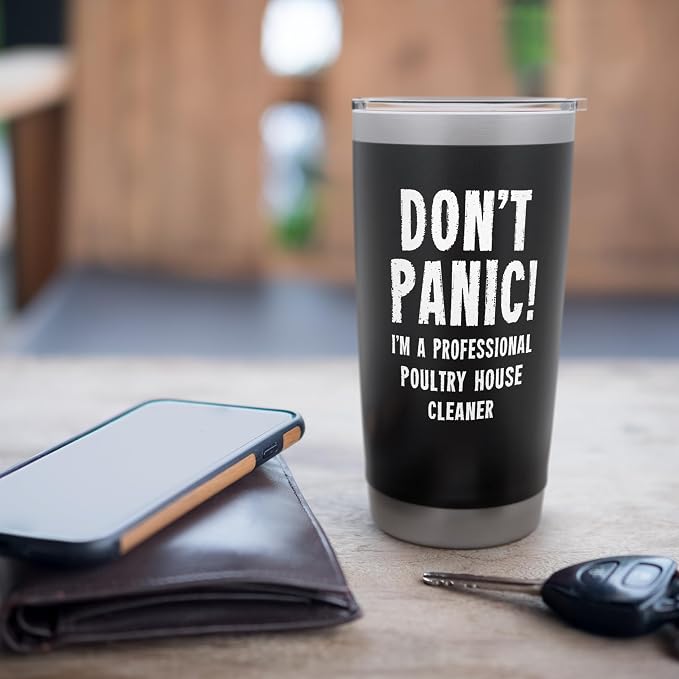 Poultry House Cleaner Stainless Steel Insulated Tumbler - Image 7