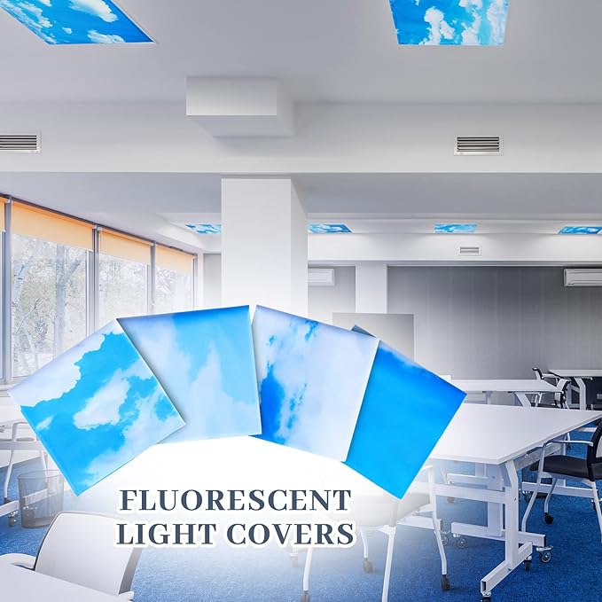 Hortsun 4 Pcs Fluorescent Light Covers - Image 4