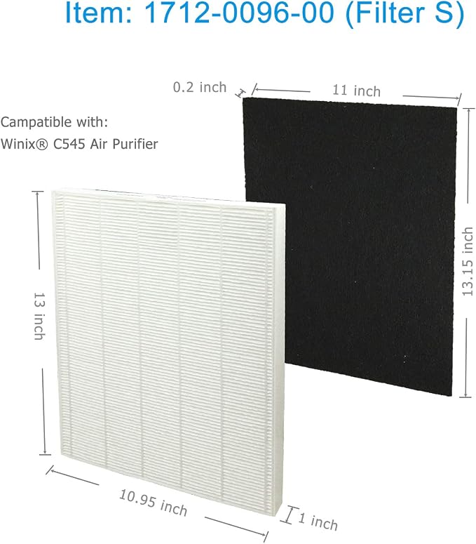 C545 True HEPA Replacement Filter S, Made in Taiwan, Compatible - Image 7
