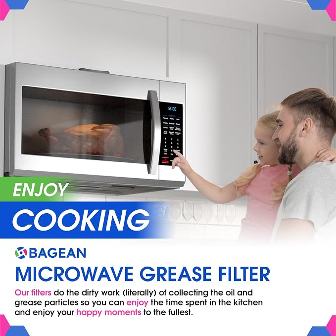 Microwave Filter Replacement 5.12” x 7.64” Fits Frigidaire 5304464105 - Image 6