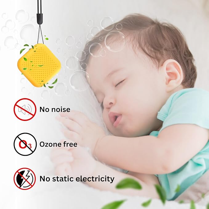 Portable Air Purifier for Travel, Car – Wearable/Neckless Filterless Ionic - Image 4