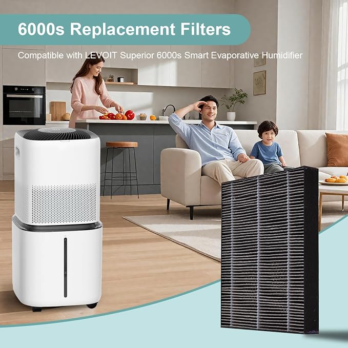 4 Pack Humidifier Filters Replacement - Image 5