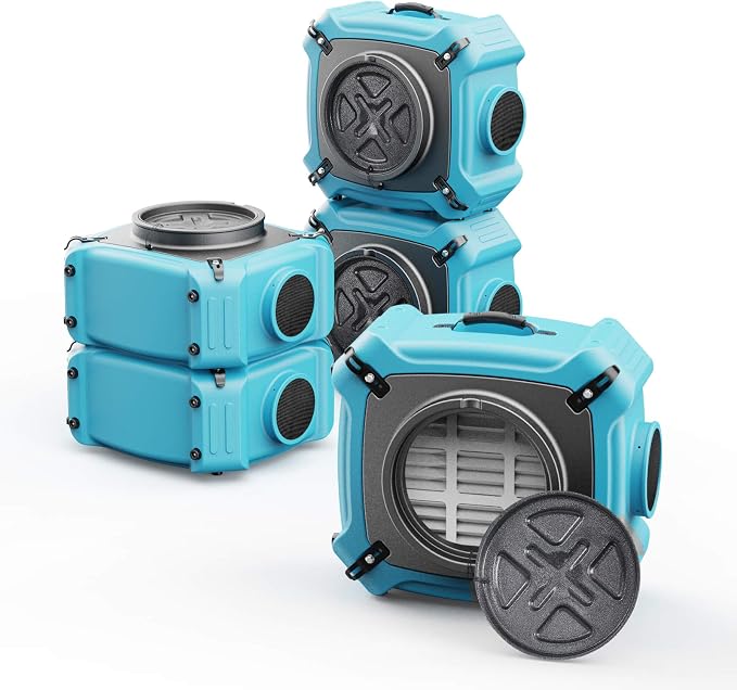 ALORAIR PureAiro HEPA Max 870 Air Scrubber 3-Stage Filtration Negative Machine by ALORAIRSOLUTIONSINC0J0DC