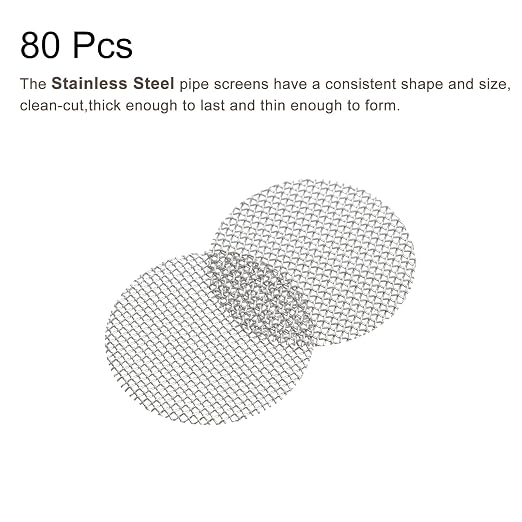 MECCANIXITY Pipe Screen Stainless Steel Screens, 1/2 Inch Diameter - Image 3