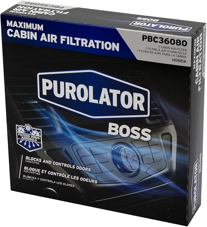 Purolator PBC36080 PurolatorBOSS Automotive Cabin Air Filter - Image 7