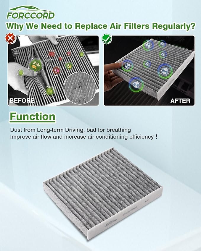 Cabin & Engine Air Filter Fit for 2022-2026 Toyota Tundra 3.5L, 2023-2026 - Image 4