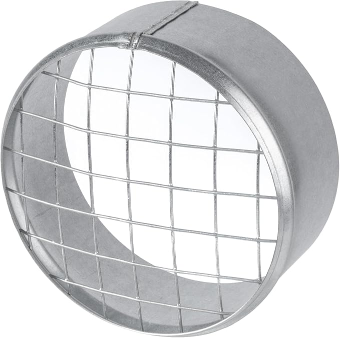Repa Market Ø4 Inch Duct Cover – Galvanized Steel Round Duct Cap by RepaMarket
