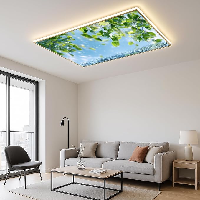 2 Pack Fluorescent Light Covers 4x2 ft Magnetic Light Covers - Image 7