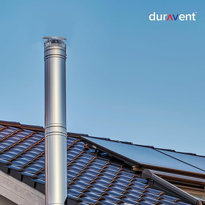 DuraVent DuraPlus 8 Inch Stainless Steel Round Chimney Cap - Image 9