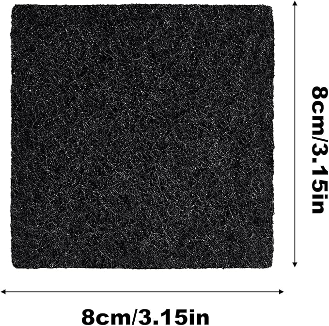 Charcoal Odor Absorber, Stick On Deodorizer Filter Set, Powerful Smell Control - Image 2