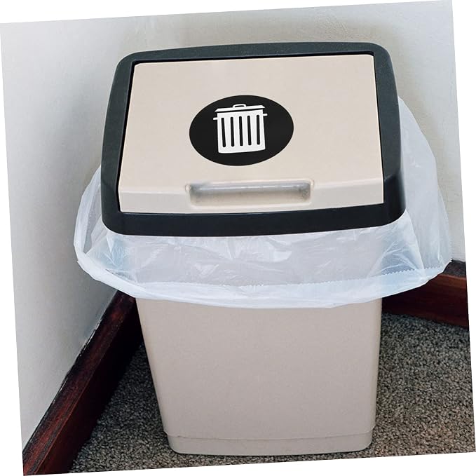 NUOBESTY 12pcs Adhesive Waste Sorting Stickers - Image 3