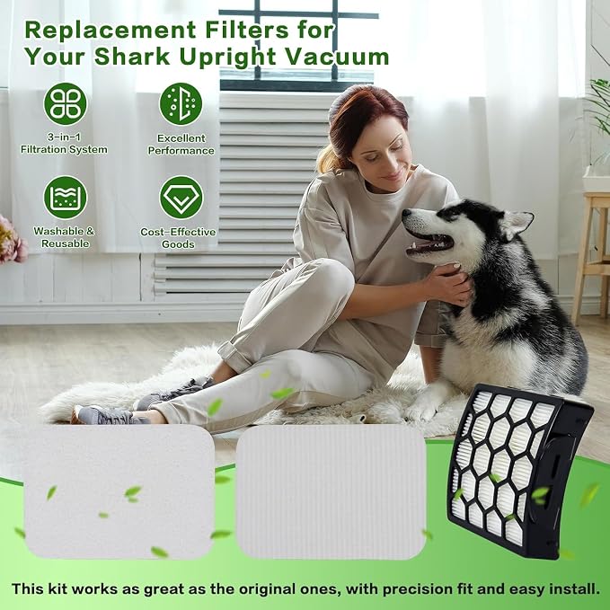 VIEWALL Filters Replacement for Shark Pet Pro ZU102 ZU60 ZU62 Swivel Pro ZU51 - Image 3