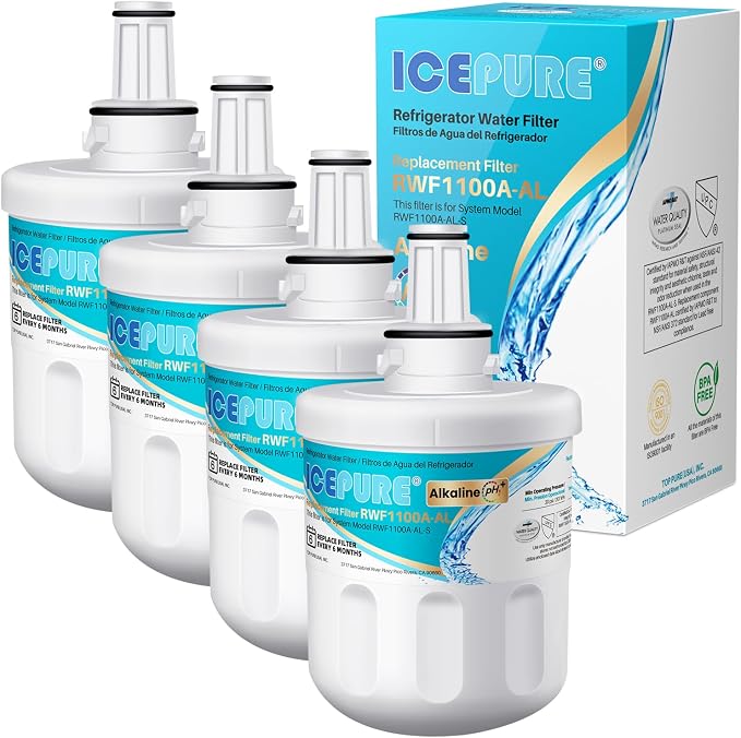 ICEPURE Alkaline DA29-00003G Refrigerator Water Filter Replacement by ICEPURE