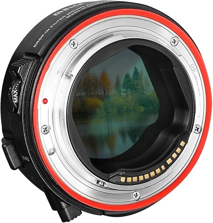Meike MK-EFTR-C Drop-in Filter VND and Clear Filter Metal Auto-Focus Mount - Image 2