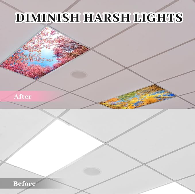 Patelai 8 Pack Fluorescent Light Covers - Image 3