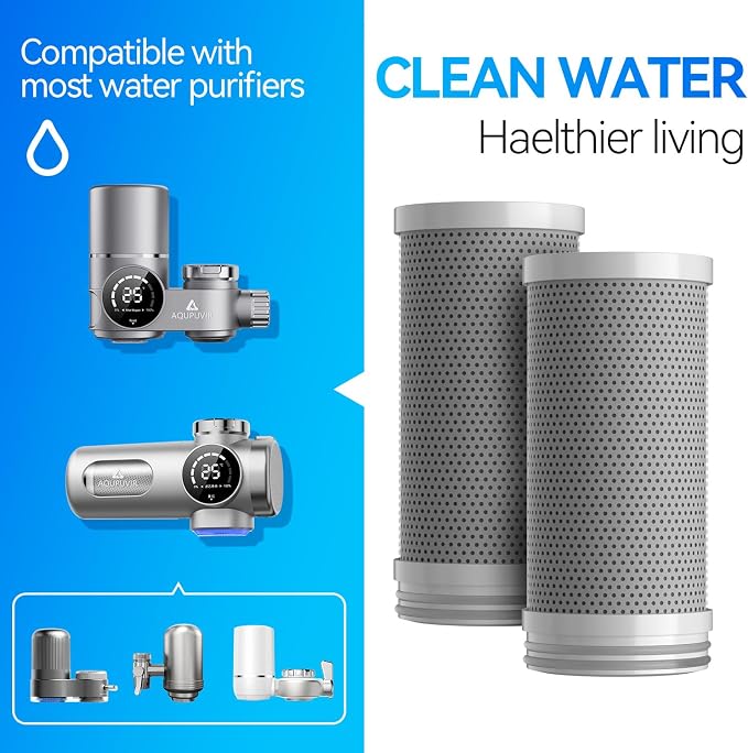 Smart Water Filter Replacement, NSF Certified, Digital Display, 3-Month Lifespan - Image 3