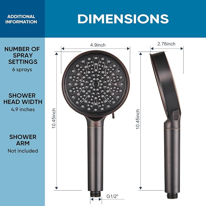 Cobbe Filtered Shower Head - Image 8