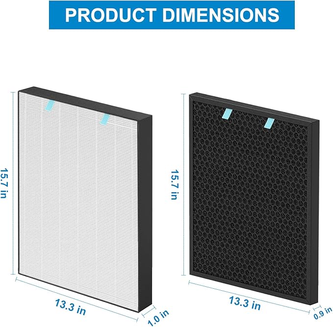 Replacement Air400 Filter for Bissell Air400 Air Cleaner Purifier, 1 Pack 2521 - Image 3