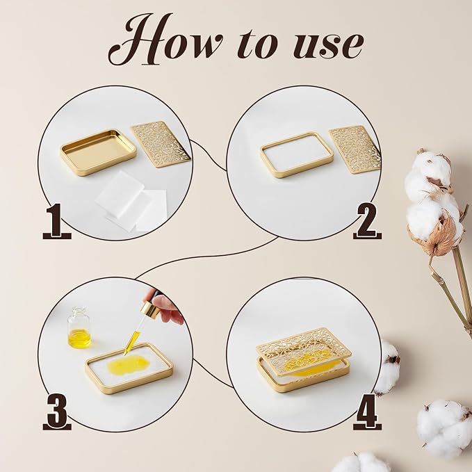 50 Pcs Unscented Aroma Pads, Air Filter Scent Pad, Aroma Oil Refill Pads - Image 5