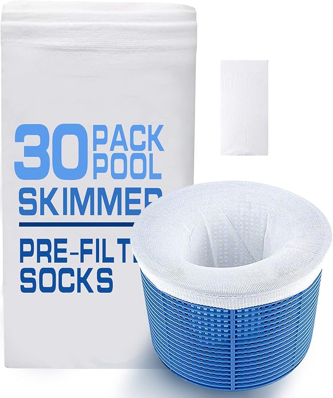GOKU 30-Pack Swimming Pool Filter Skimmer Socks by GOKUDirect