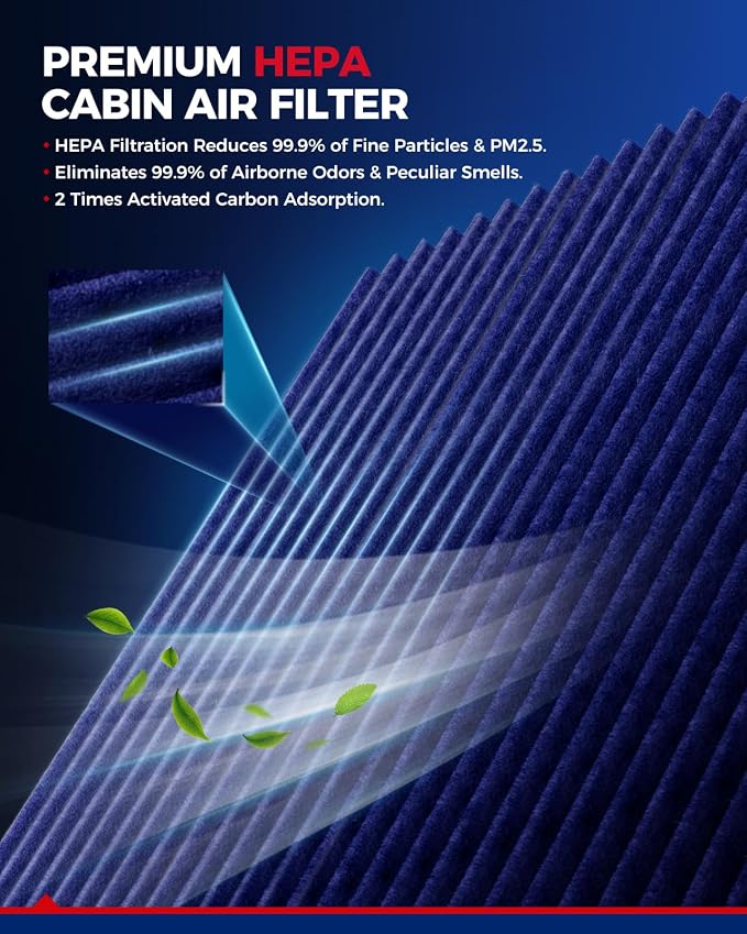 KAX Premium HEPA Cabin Air Filter - Image 2