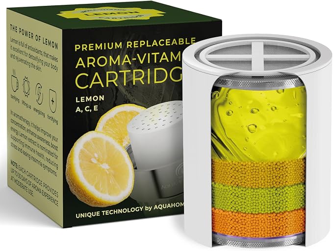 AquaHomeGroup Vitamin C + E + A Shower Filter Replacement Cartridge by Aquahomegroup