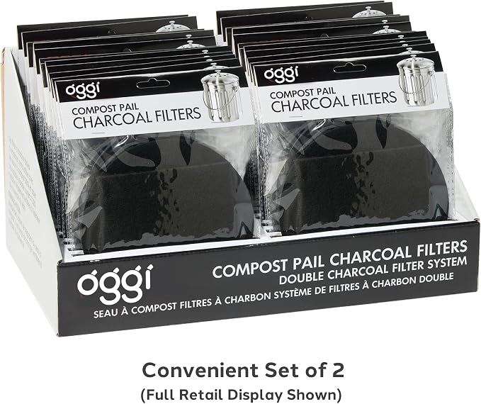 OGGI Set of 2 Charcoal Filters- Replacement Charcoal Filter - Image 5