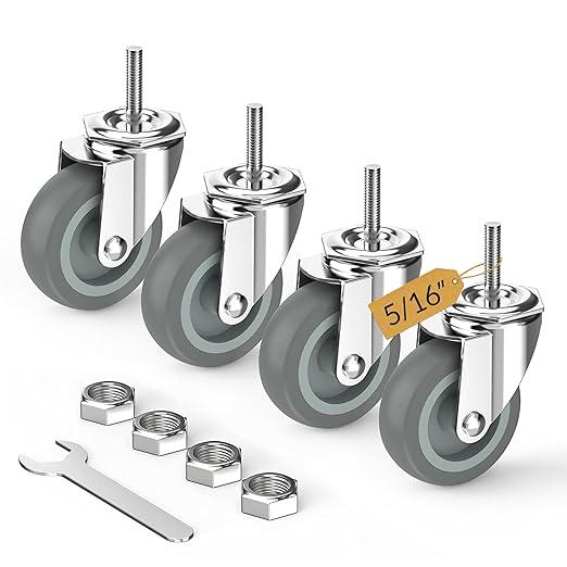 HOLKIE Caster Wheels 3 inch by HOLKIEUSA
