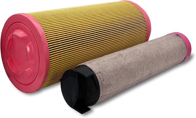 HERO Primary & Safety Air Filter Combo Replaces 188814 188817 TD27093230 - Image 3