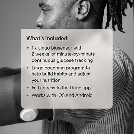 Lingo Continuous Glucose Monitor & App. Made by Abbott. Know the impact of what - Image 3