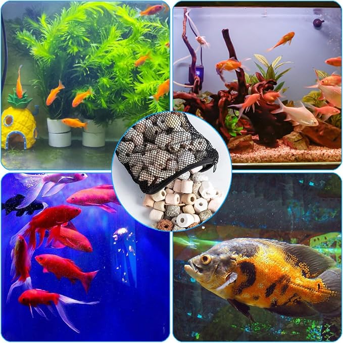 12 Pcs Reusable Zipper Filter Media Bags - Image 3