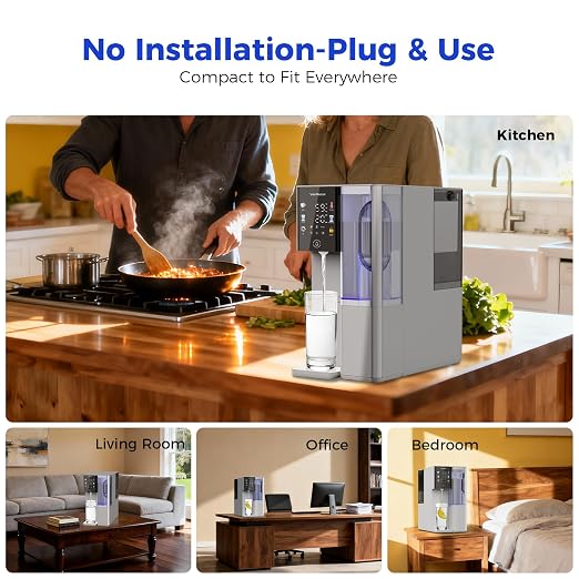 C5 Countertop Reverse Osmosis Water Filter, Hot and Cold RO System-3s Instant - Image 9