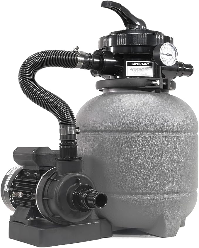 XtremepowerUS 12" Sand Filter for Above-Ground Swimming Pools Max 2, 400GPH - Image 9
