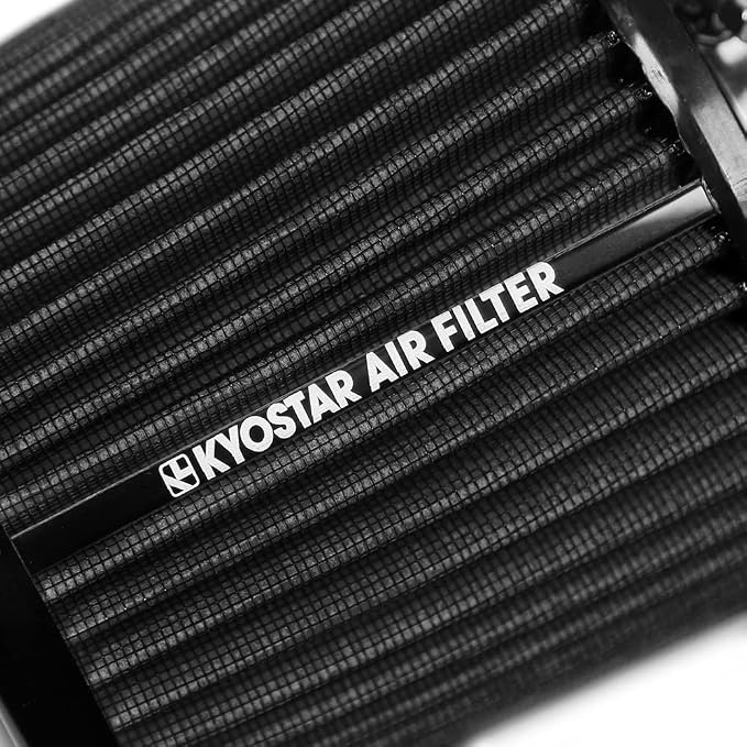 KYOSTAR Universal 3" High-Flow Air Filter, Reusable Cone Cold Air Intake - Image 8
