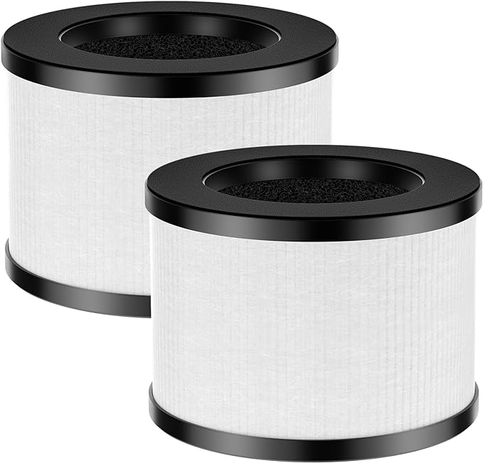 2 Pack TZ-K1 Replacement Filter Compatible by LINNIW