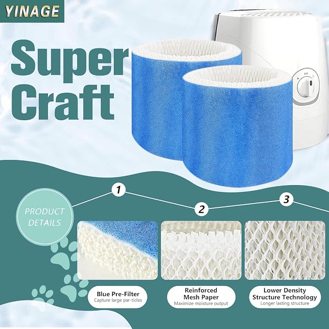 HC888 Humidifier Wicking Filter C Replacement - Image 3