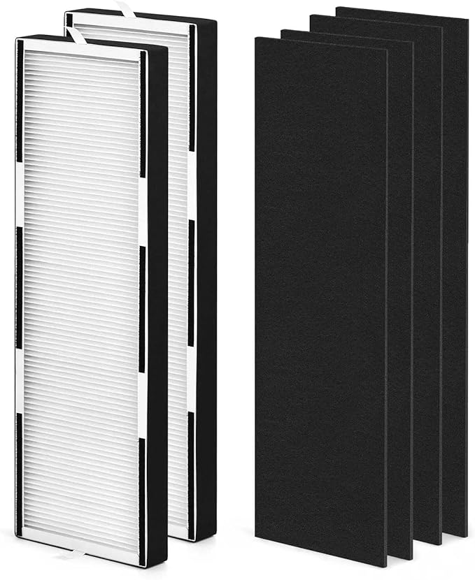 HP600 Filters Compatible with Hunter HP600 Tall Tower Air Puri-fier, 4-in-1 by Zouhwaso