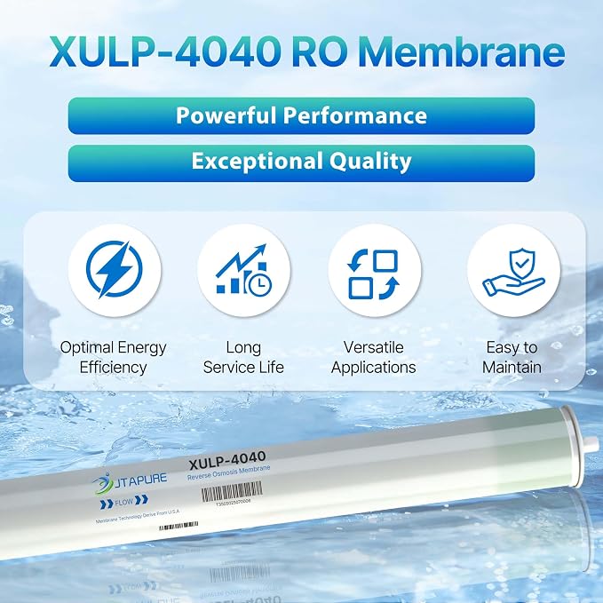XULP 4040 RO Membrane, Extra Low Pressure 4 x 40 inch Reverse Osmosis Filter - Image 6