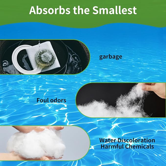 Aquarium Filter Floss 12"x72"x0.5" Filter Floss - Image 5