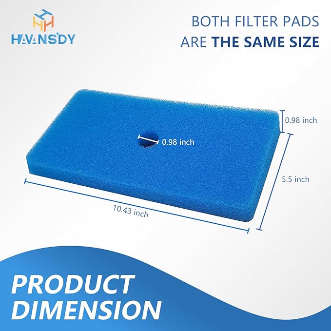 2 Sets Replacement Pond Filter Pads - Image 2