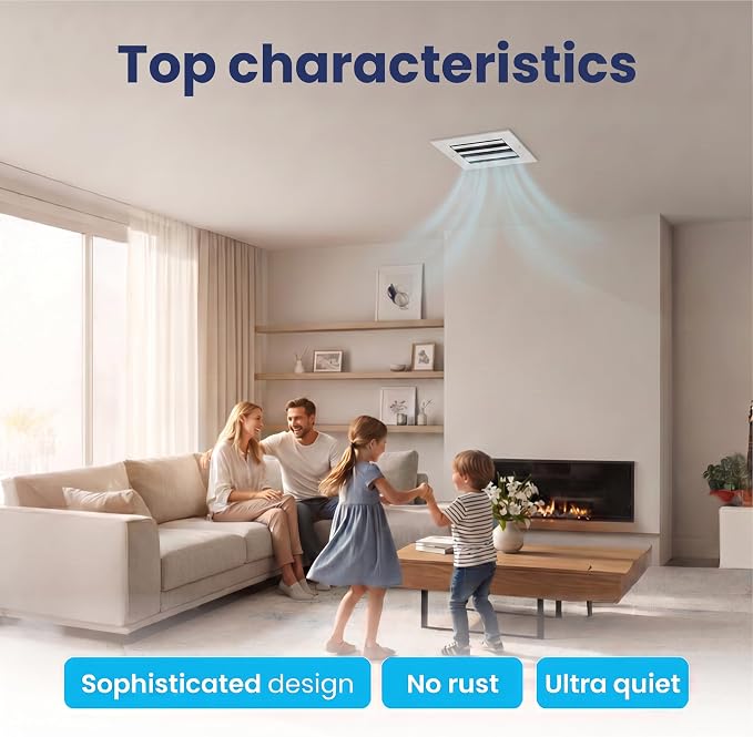 4x6 Aluminum HVAC Wall Register 1-Way Air Vent Cover Ceiling Quiet - Image 6