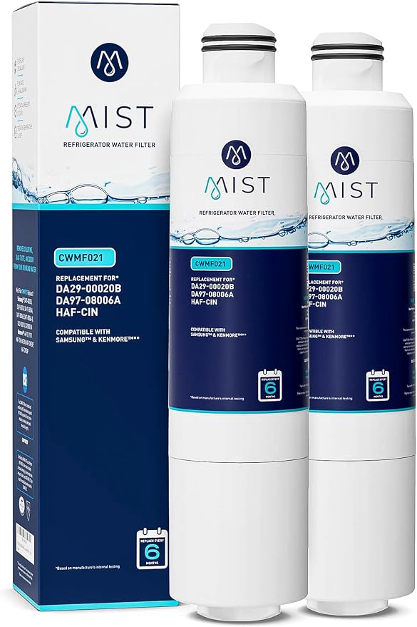 Mist HAF-CIN/EXP Refrigerator Water Filter Replacement by MistWaterAirFilters