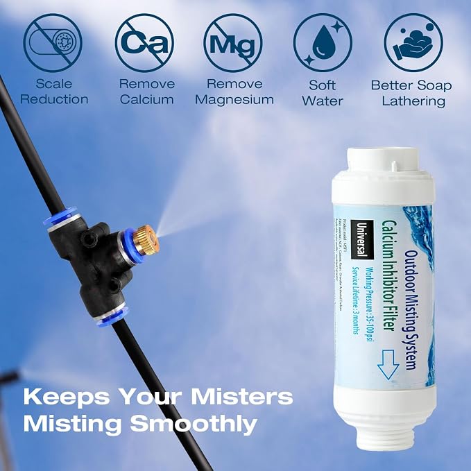 H&G lifestyles Misting System Calcium Inhibitor Filter - Image 4