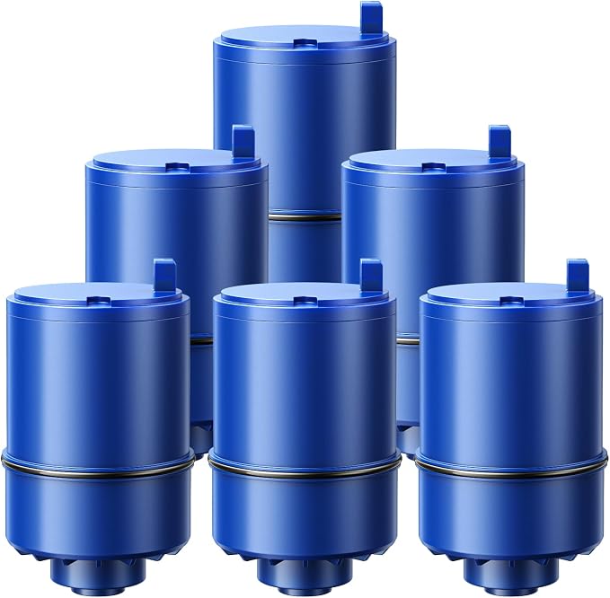 6 Pack RF9999 Faucet Mount Replacement Filter by AddtoYourCart