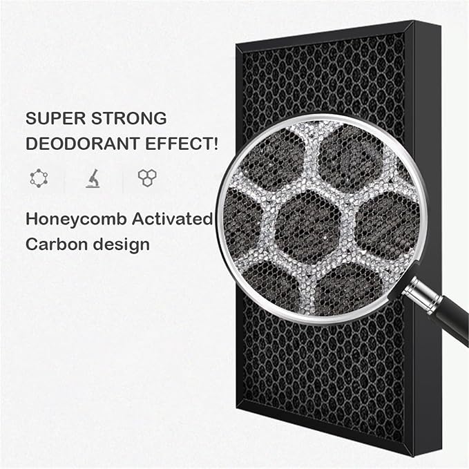 Replacement HEPA Filter AC4144 Carbon Filter AC4143，Compatible - Image 7