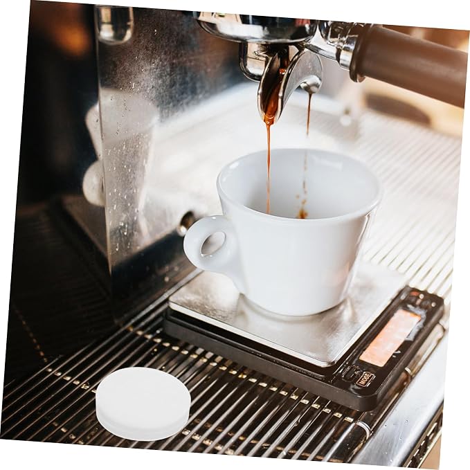 KICHOUSE Efficient Espresso Extraction Paper Coffee Filters Reusable White - Image 5